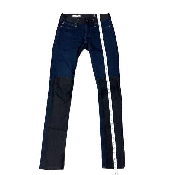 Adriano Goldschmied The Ally Color Block Jeggings Size 24 - Picture 10 of 11